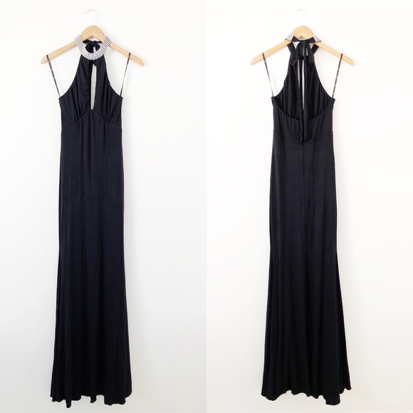 Sky ORYNKO MAXI DRESS crystal accent. Built in shelf bra - Picture 2 of 10